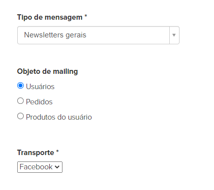 <p> Novo transporte nas listas de e-mail </p> <p> Novo transporte nas listas de e-mail </p>