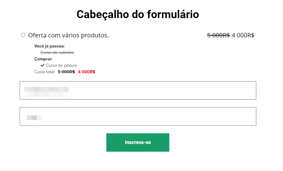 
				<p>		O usuário adquiriu anteriormente um curso de culinária que se baseia no valor do pedido anterior	</p>		